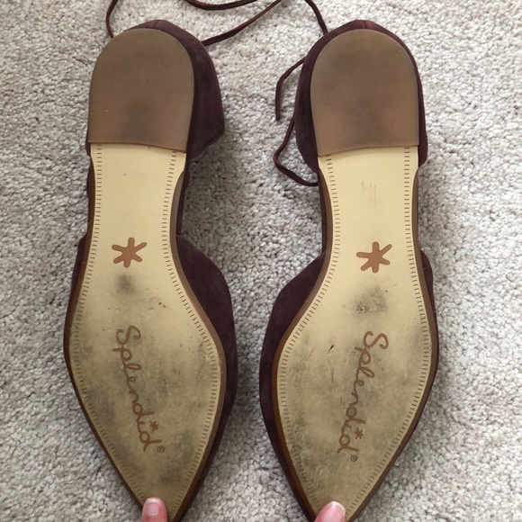 Suede Splendid Flats - Picture 3 of 3